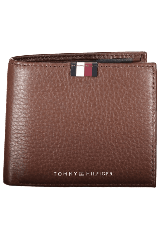 4482TOMMY HILFIGER PORTAFOGLIO UOMO MARRONE