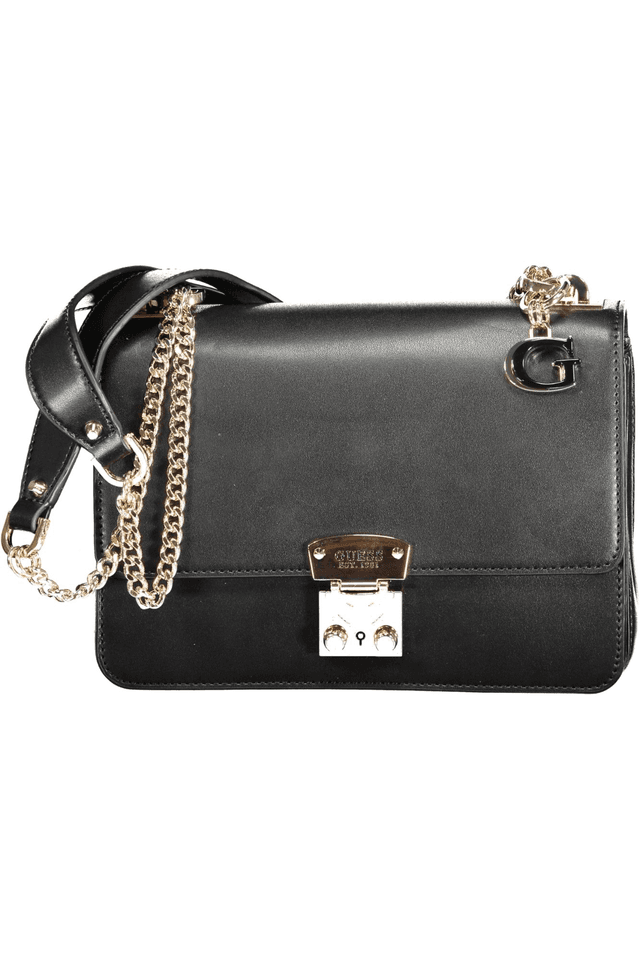 8899GUESS JEANS BORSA DONNA NERO