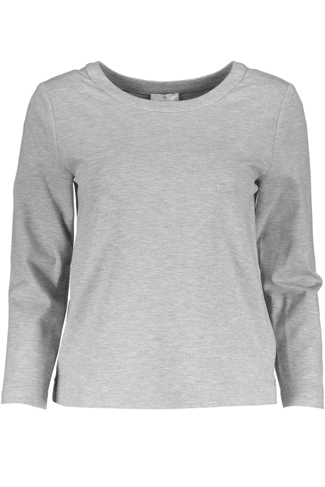 195GANT FELPA SENZA ZIP DONNA GRIGIO