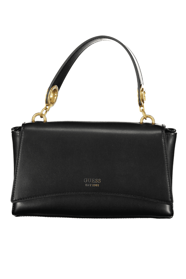6849GUESS JEANS BORSA DONNA NERO