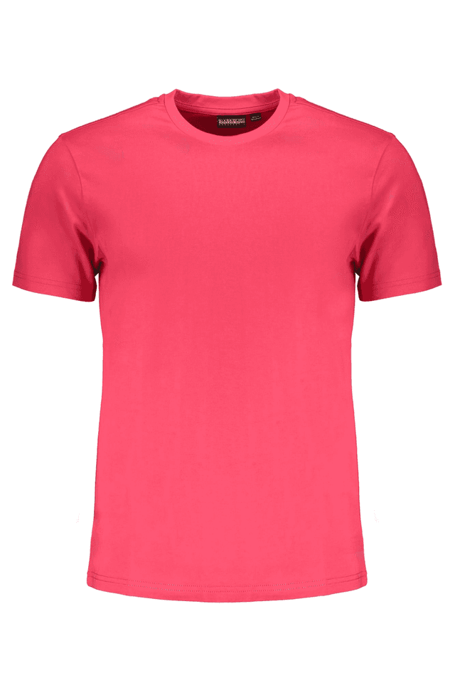 8446NAPAPIJRI T-SHIRT MANICHE CORTE UOMO ROSA