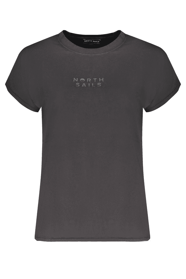8724NORTH SAILS T-SHIRT MANICHE CORTE DONNA NERO