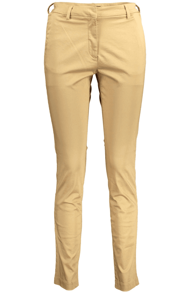 396GANT PANTALONE DONNA BEIGE