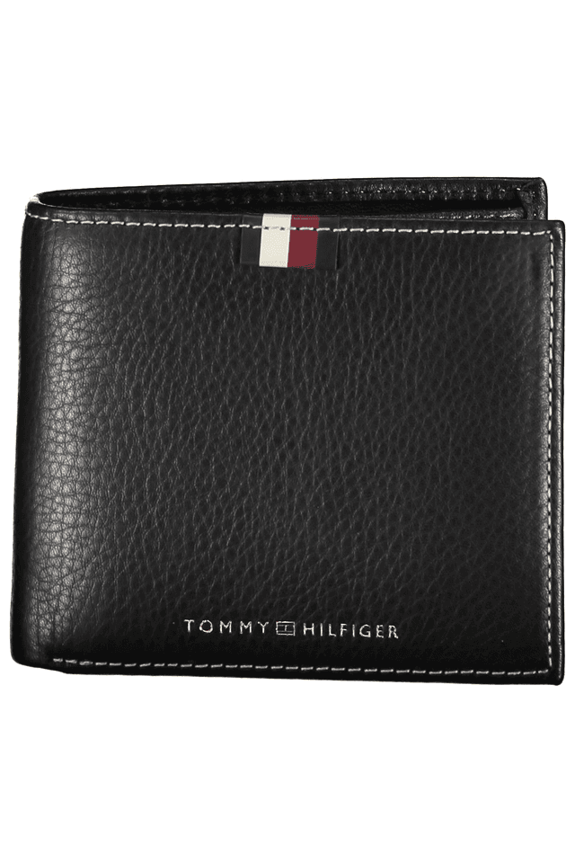 6254TOMMY HILFIGER PORTAFOGLIO UOMO NERO