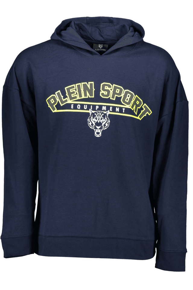 1217PLEIN SPORT FELPA SENZA ZIP UOMO BLU