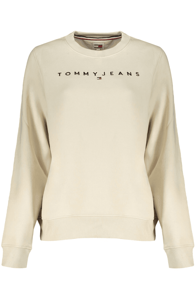 9837TOMMY HILFIGER FELPA SENZA ZIP DONNA BEIGE