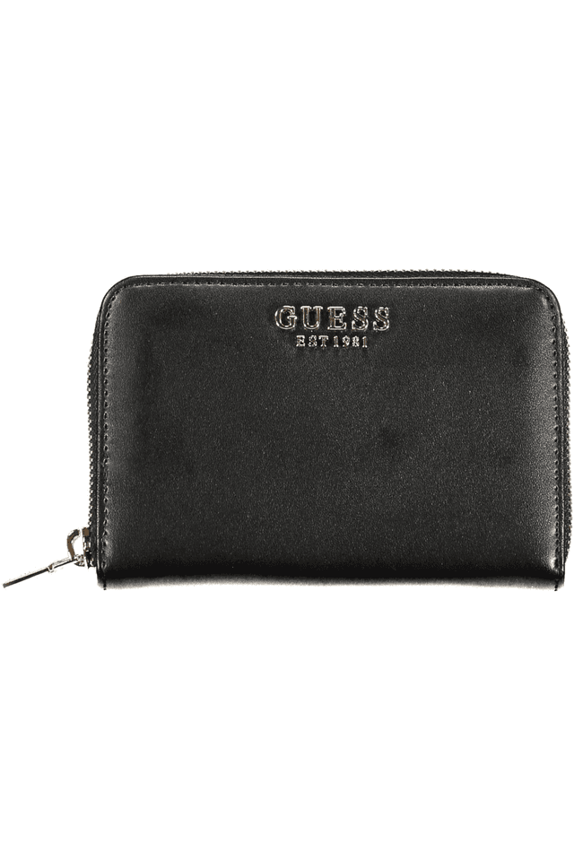 10433GUESS JEANS PORTAFOGLIO DONNA NERO
