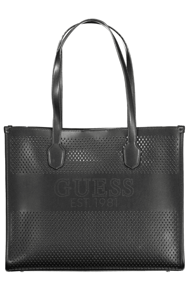 3558GUESS JEANS BORSA DONNA NERO