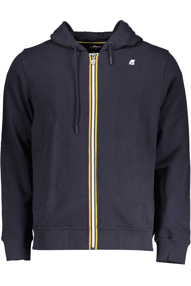 7905K-WAY FELPA CON ZIP UOMO BLU
