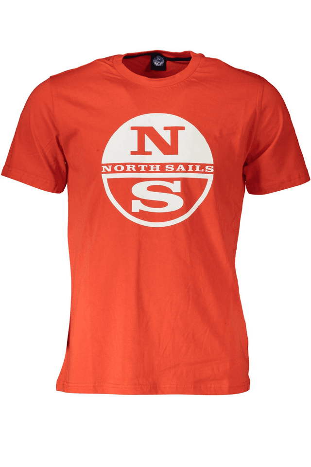 2861NORTH SAILS T-SHIRT MANICHE CORTE UOMO ROSSO