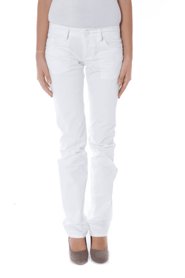 149PHARD PANTALONE DONNA BIANCO