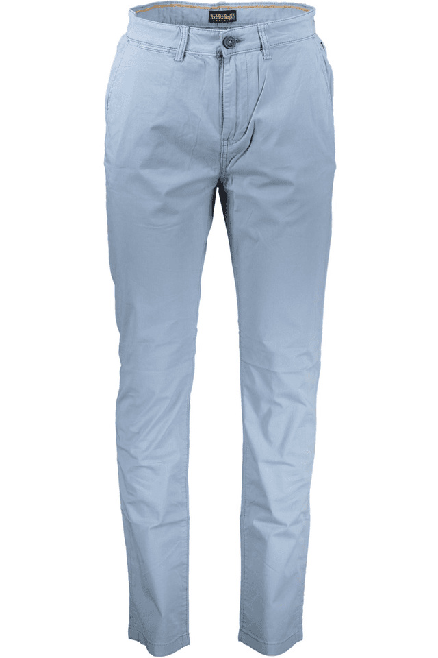 7683NAPAPIJRI PANTALONE UOMO AZZURRO