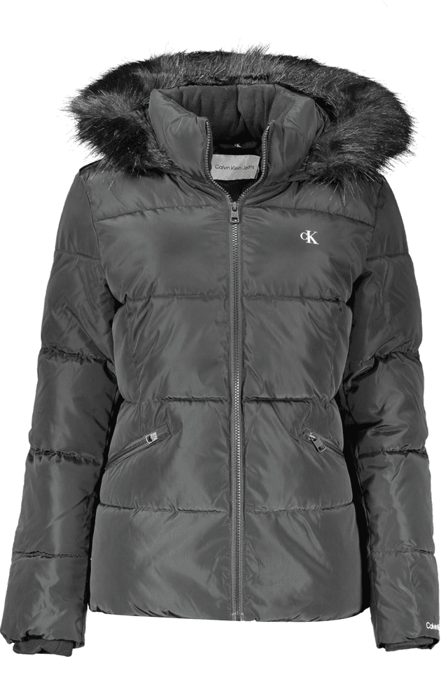6429CALVIN KLEIN GIUBBOTTO DONNA NERO