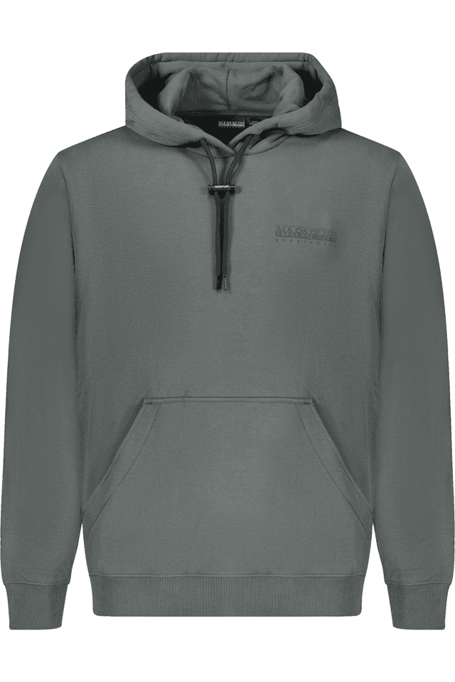 10377NAPAPIJRI FELPA SENZA ZIP UOMO VERDE