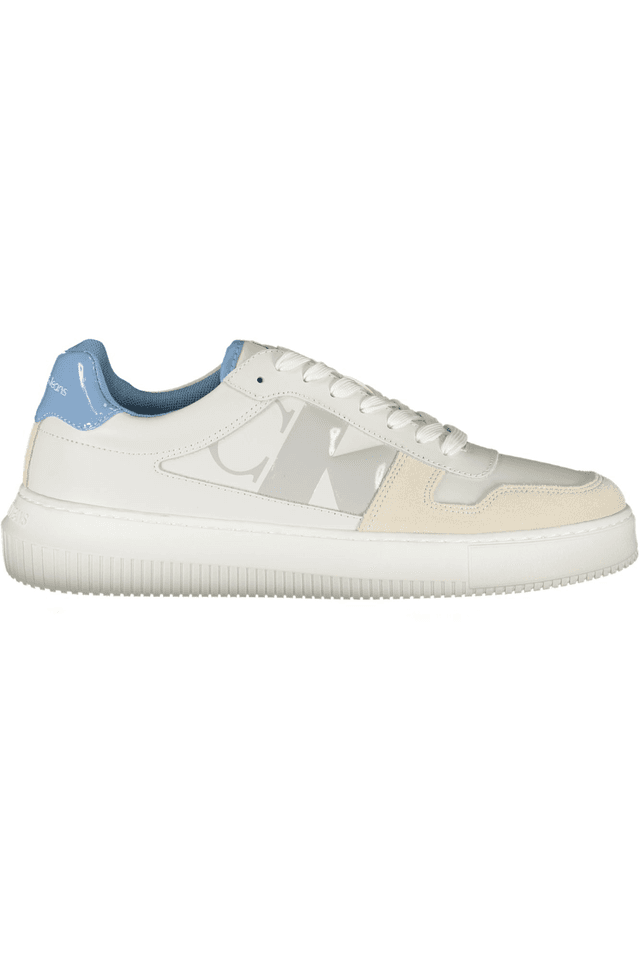 7763CALVIN KLEIN CALZATURA SPORTIVA UOMO BIANCO
