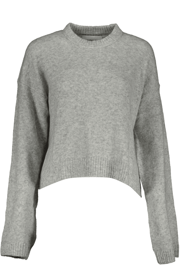 2555CALVIN KLEIN MAGLIONE DONNA GRIGIO