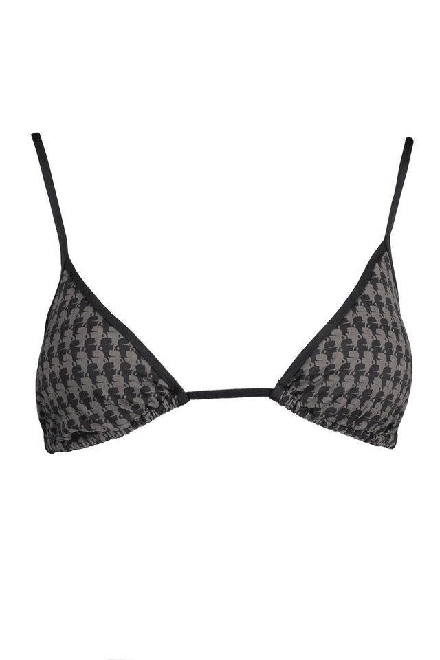 507KARL LAGERFELD BEACHWEAR COSTUME PARTE SOPRA DONNA NERO