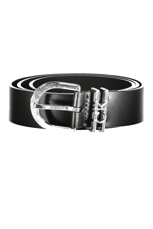 2826CALVIN KLEIN CINTURA IN PELLE DONNA NERO