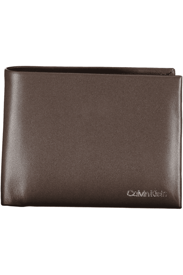 6244CALVIN KLEIN PORTAFOGLIO UOMO MARRONE
