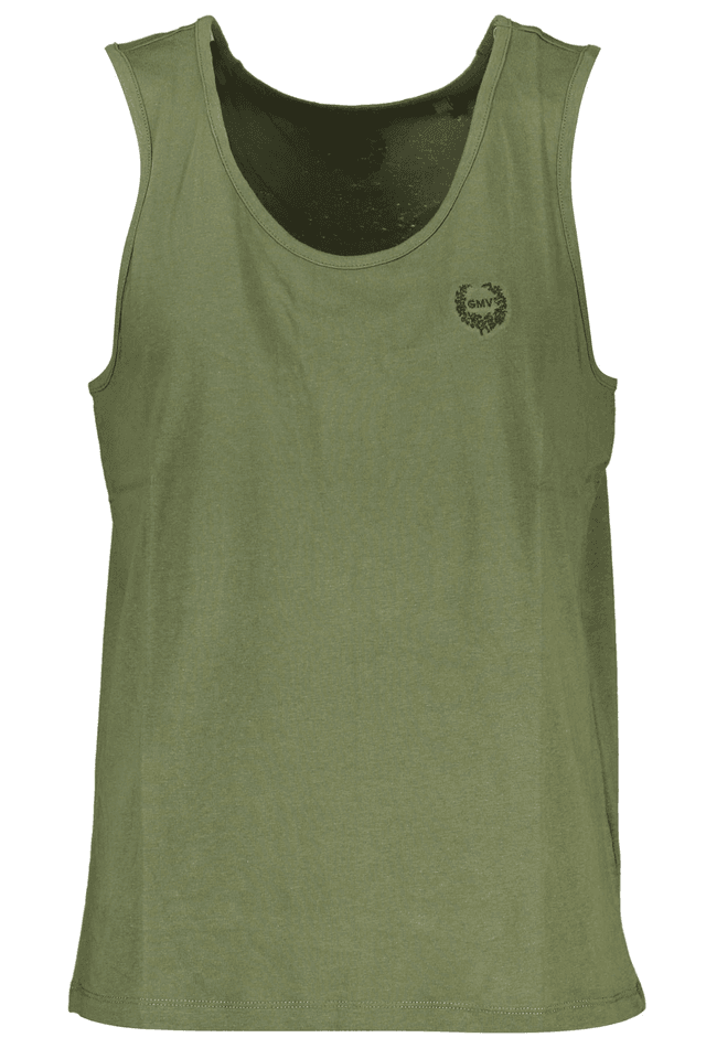 3990GIAN MARCO VENTURI CANOTTA UOMO VERDE
