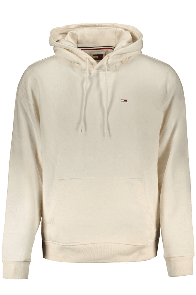 9819TOMMY HILFIGER FELPA SENZA ZIP UOMO BIANCO