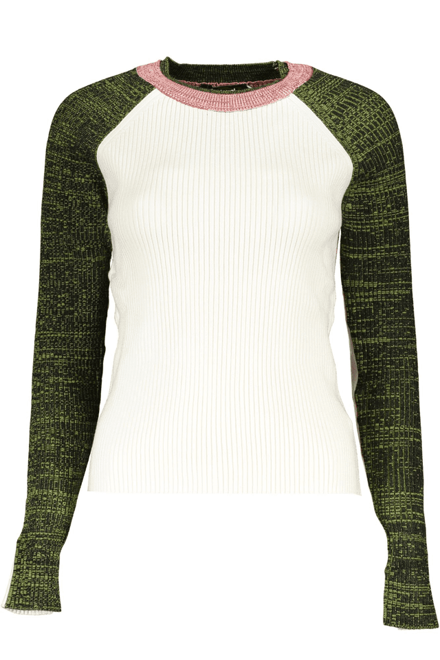 5531DESIGUAL MAGLIA DONNA BIANCO