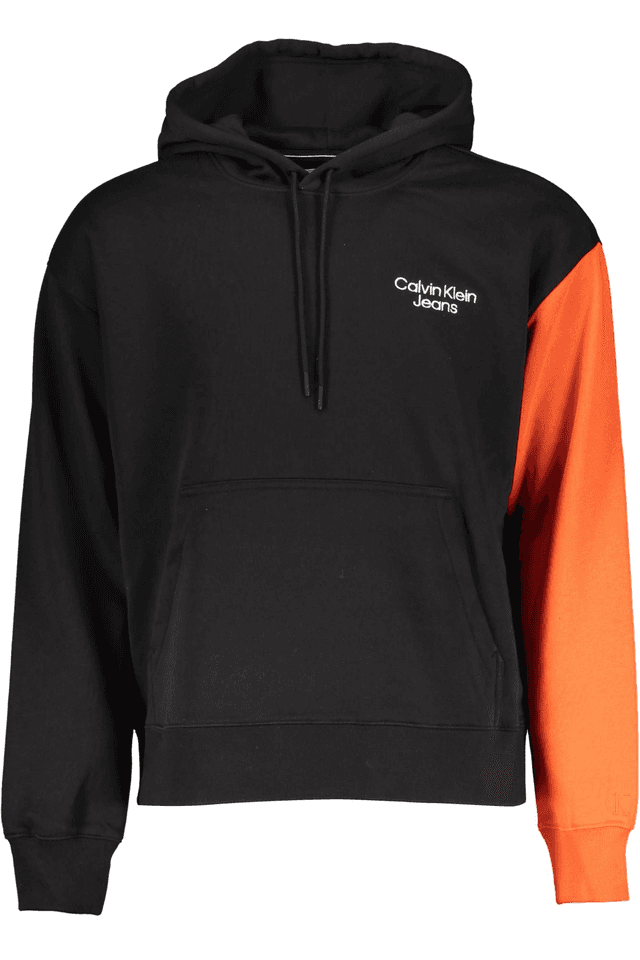 2365CALVIN KLEIN FELPA SENZA ZIP UOMO NERO