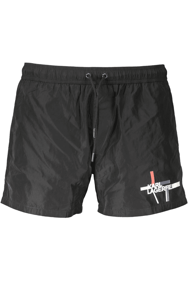 905KARL LAGERFELD BEACHWEAR COSTUME PARTE SOTTO UOMO NERO