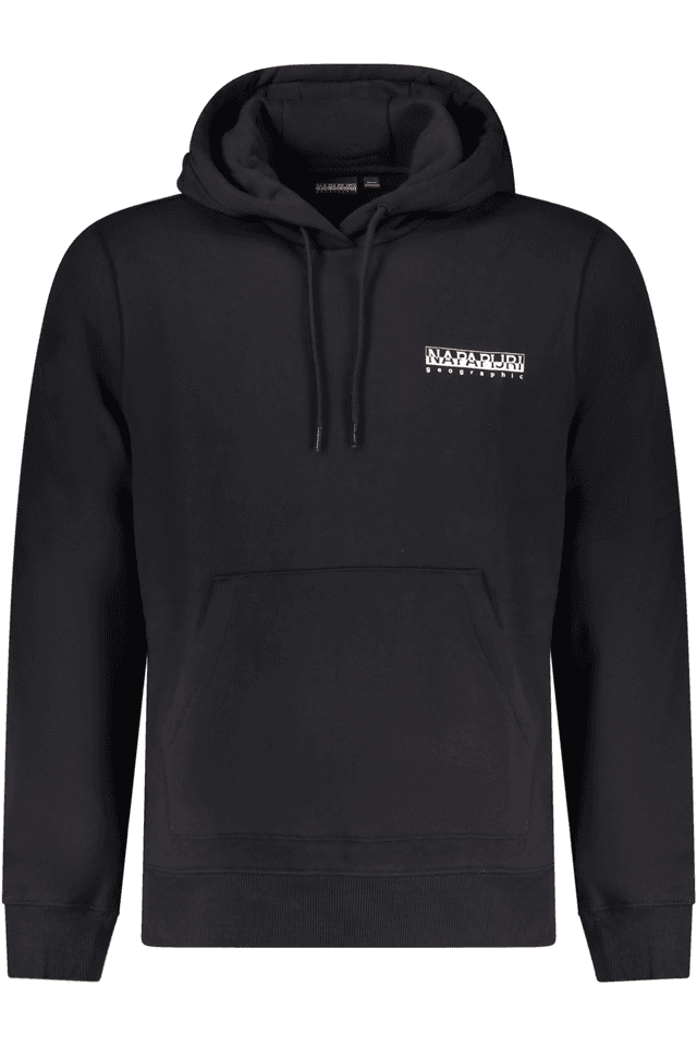 10378NAPAPIJRI FELPA SENZA ZIP UOMO NERO