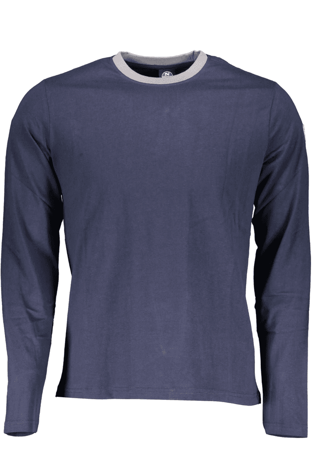 2510NORTH SAILS T-SHIRT MANICHE LUNGHE UOMO BLU