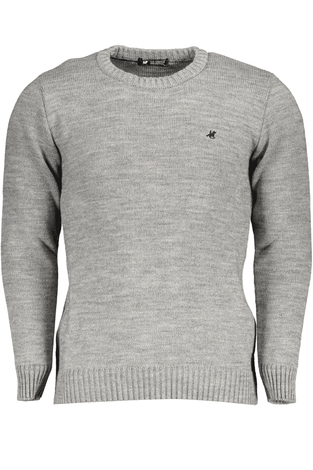 6034U.S. GRAND POLO MAGLIONE UOMO GRIGIO