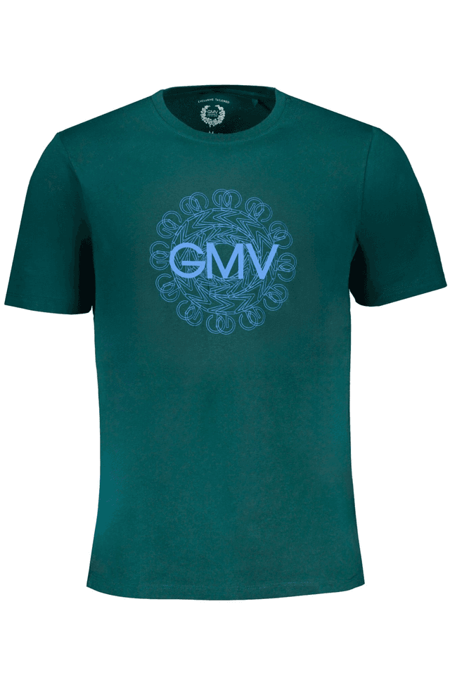 9566GIAN MARCO VENTURI T-SHIRT MANICHE CORTE UOMO VERDE
