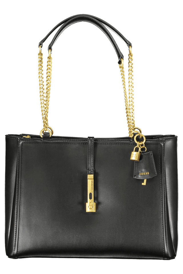 4358GUESS JEANS BORSA DONNA NERO