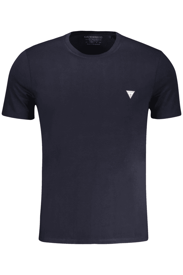 10629GUESS JEANS T-SHIRT MANICHE CORTE UOMO BLU