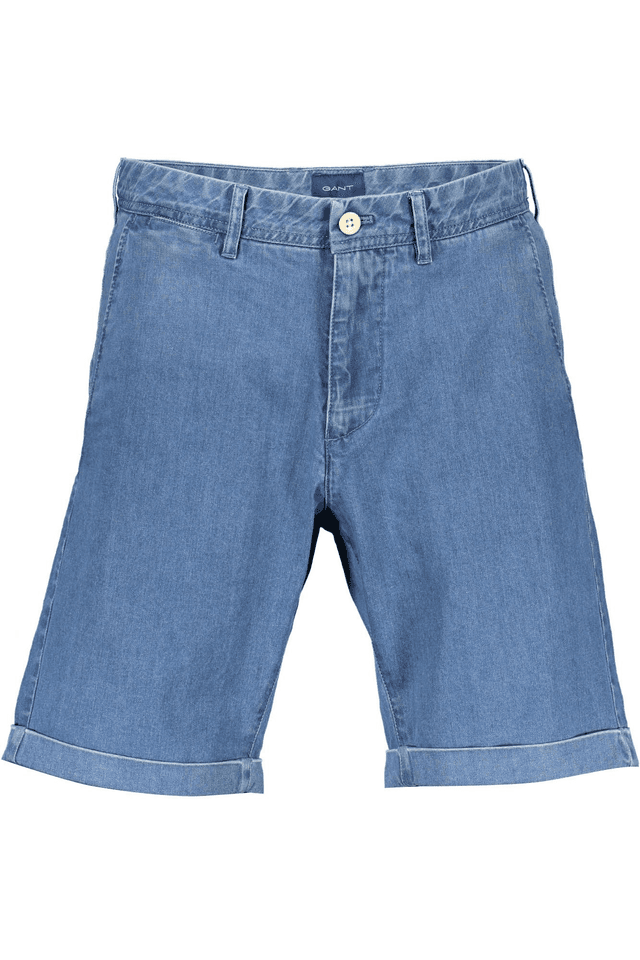 1835GANT PANTALONE BERMUDA UOMO AZZURRO