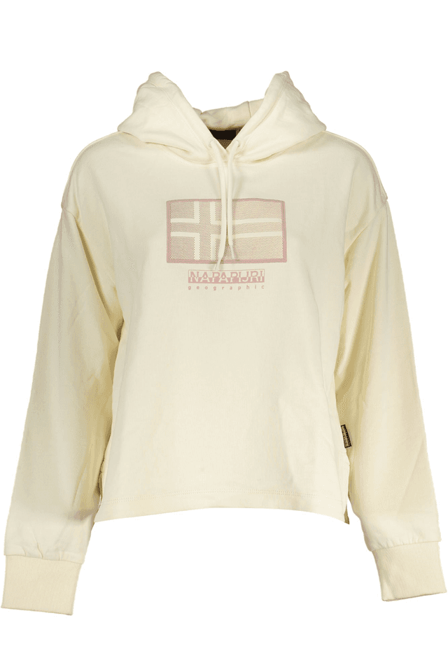 NAPAPIJRI FELPA SENZA ZIP DONNA BIANCO