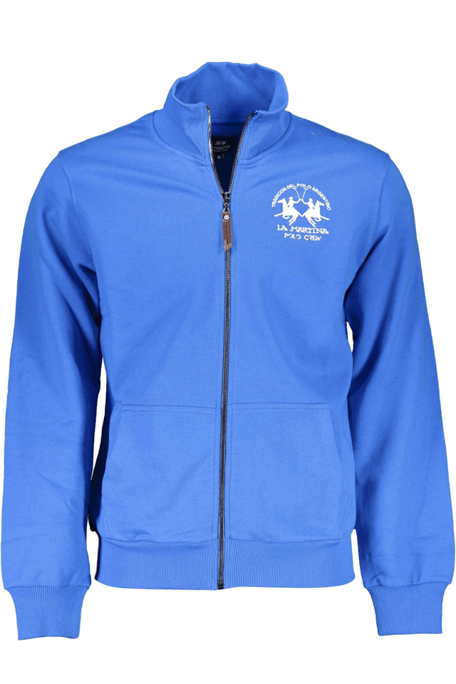 1794LA MARTINA FELPA CON ZIP UOMO BLU