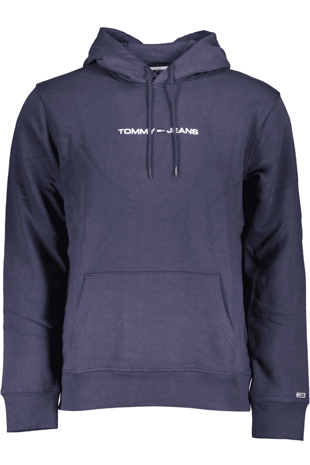 5507TOMMY HILFIGER FELPA SENZA ZIP UOMO BLU