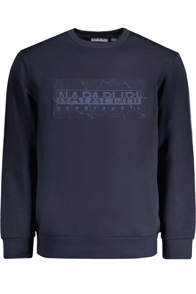 9930NAPAPIJRI FELPA SENZA ZIP UOMO BLU