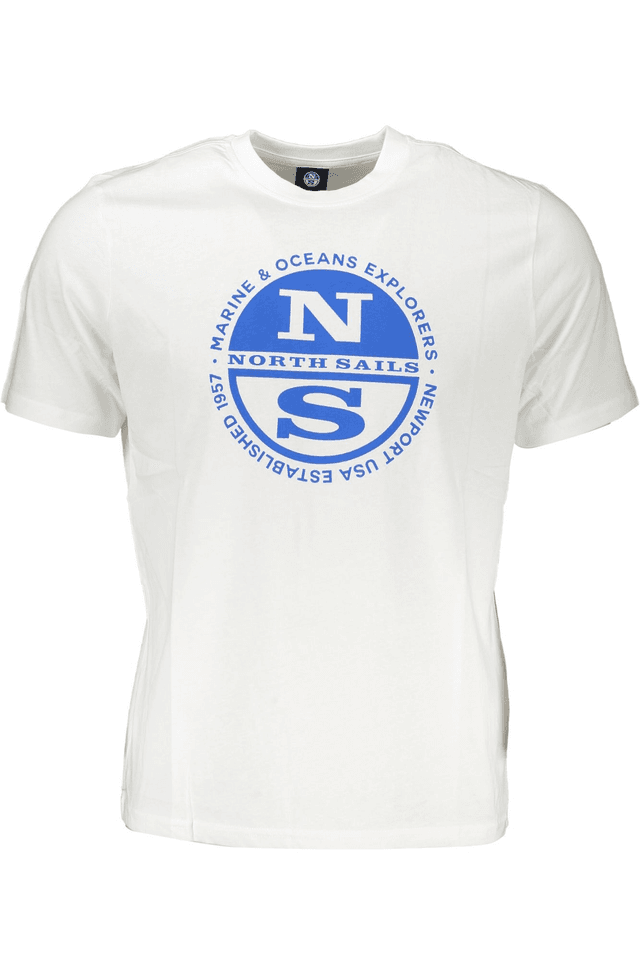 7152NORTH SAILS T-SHIRT MANICHE CORTE UOMO BIANCO