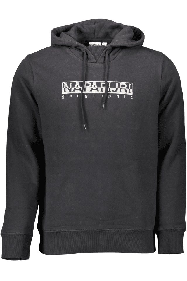 1068NAPAPIJRI FELPA SENZA ZIP UOMO NERO