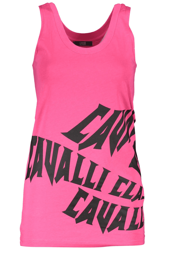 4120CAVALLI CLASS CANOTTA DONNA ROSA
