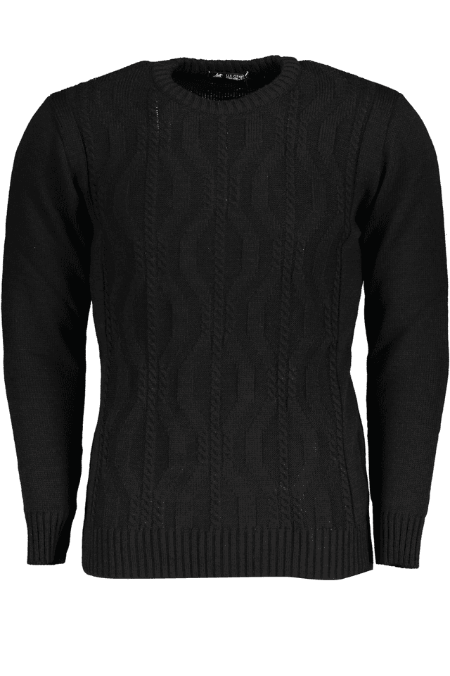 6065U.S. GRAND POLO MAGLIONE UOMO NERO