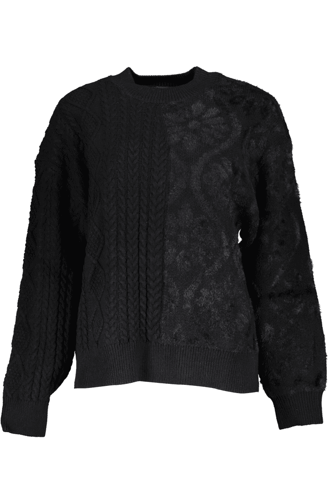 5522DESIGUAL MAGLIONE DONNA NERO