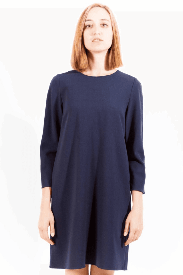 756GANT ABITO CORTO DONNA BLU