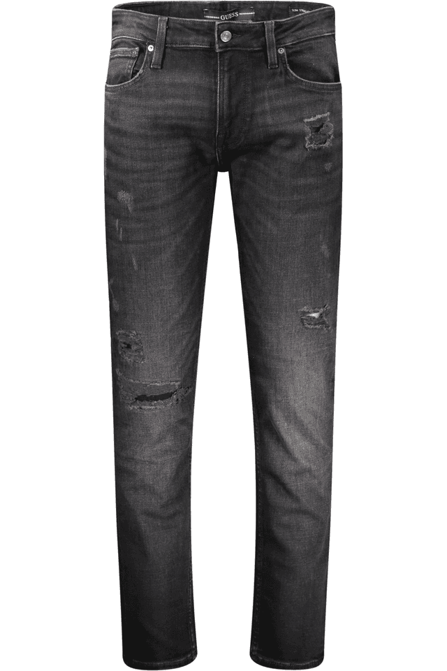 10476GUESS JEANS JEANS DENIM UOMO NERO