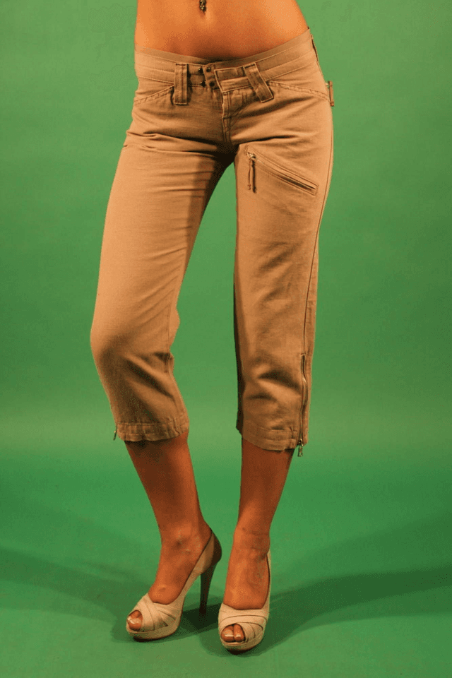 940GAS PANTALONE PINOCCHIETTO DONNA BEIGE