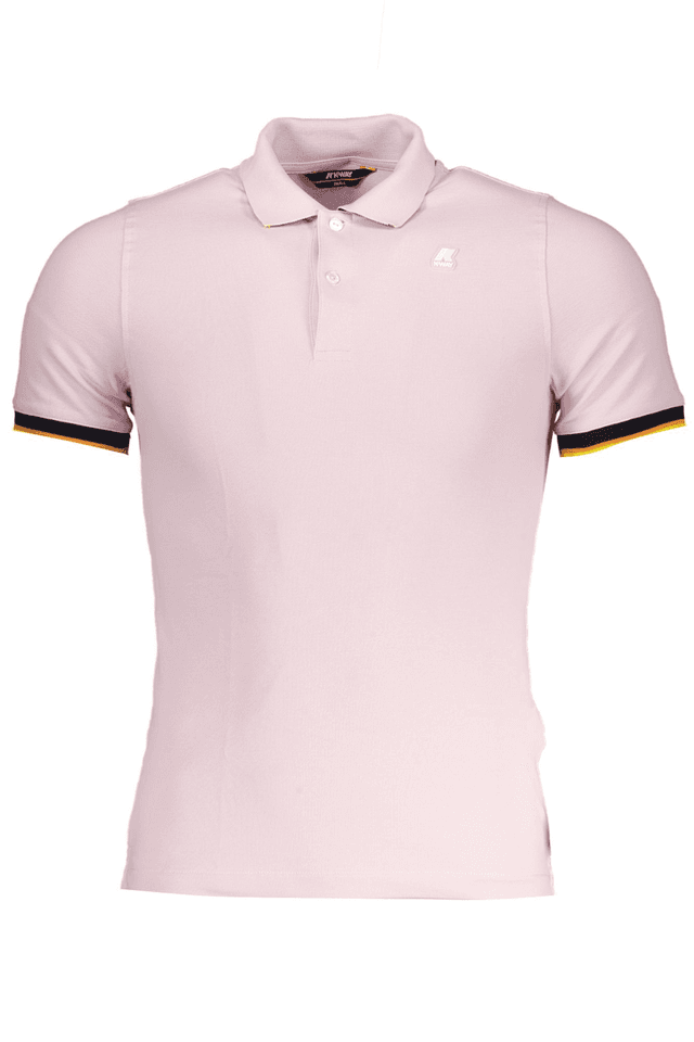 7948K-WAY POLO MANICHE CORTE UOMO ROSA