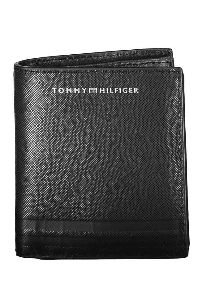 3719TOMMY HILFIGER PORTAFOGLIO UOMO NERO