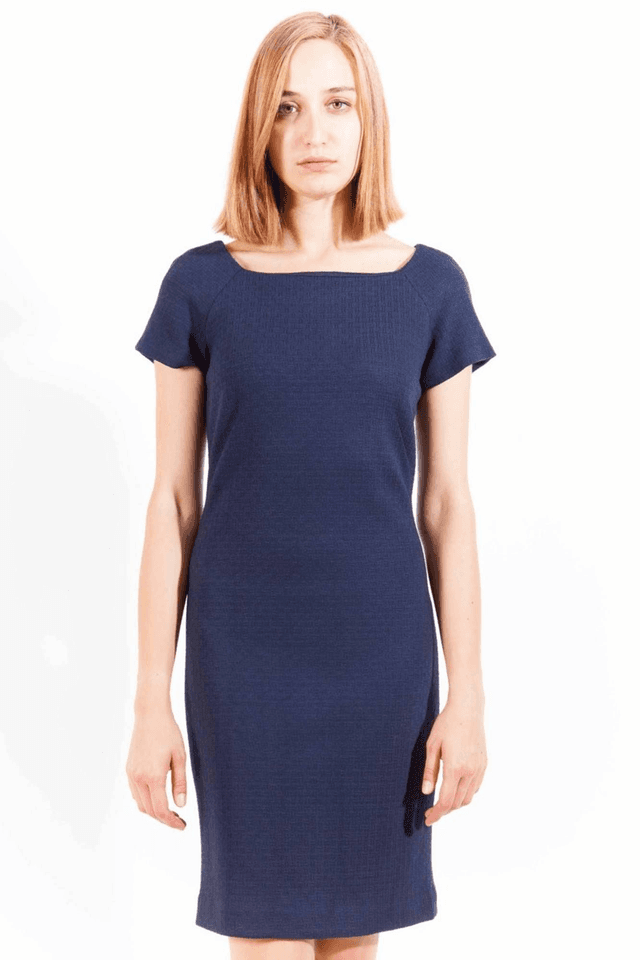 885GANT ABITO CORTO DONNA BLU